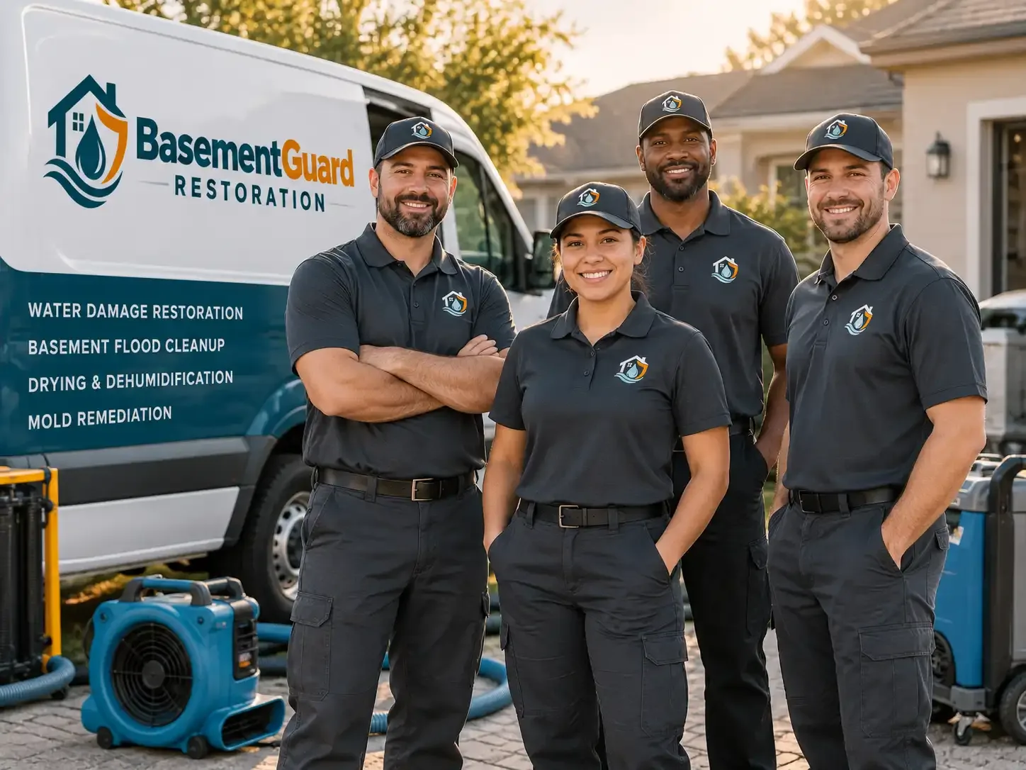 Basement Water Damage Restoration company in Meriden, IA